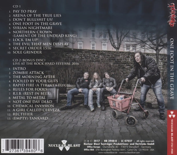 Tankard : One Foot In The Grave (CD, Album + CD, Album + Ltd, Dig)