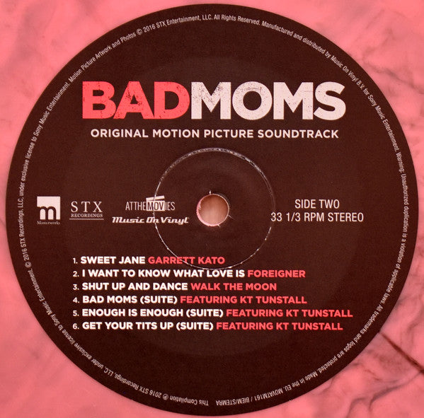 Various : Bad Moms (Original Motion Picture Soundtrack) (LP, Album, Comp, Ltd, M/Print, Num, Pre)