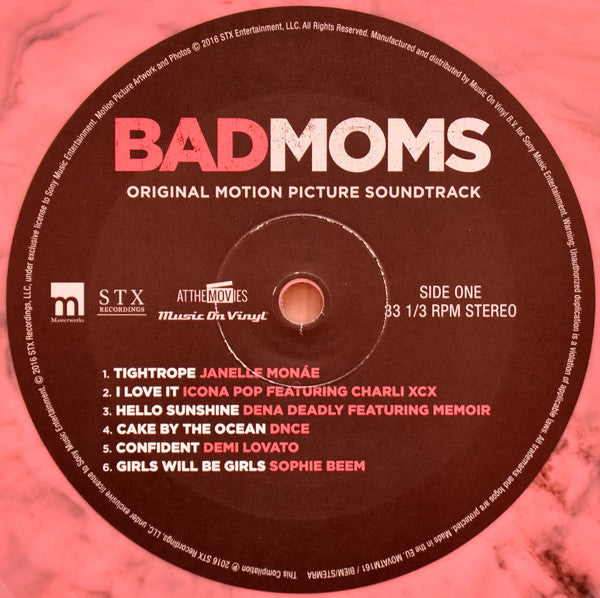 Various : Bad Moms (Original Motion Picture Soundtrack) (LP, Album, Comp, Ltd, M/Print, Num, Pre)