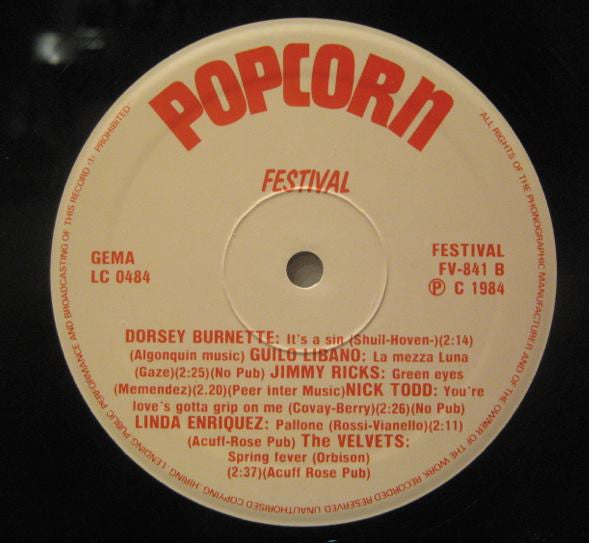 Various : Come To My Party - Popcorn Festival (LP, Unofficial)