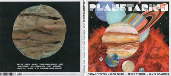 Sufjan Stevens • Nico Muhly • Bryce Dessner • James McAlister : Planetarium (CD, Album)