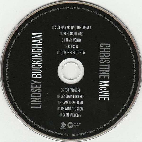 Lindsey Buckingham, Christine McVie : Lindsey Buckingham Christine McVie (CD, Album)