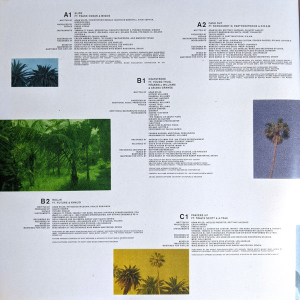 Calvin Harris : Funk Wav Bounces Vol. 1 (2xLP, Album, 180)