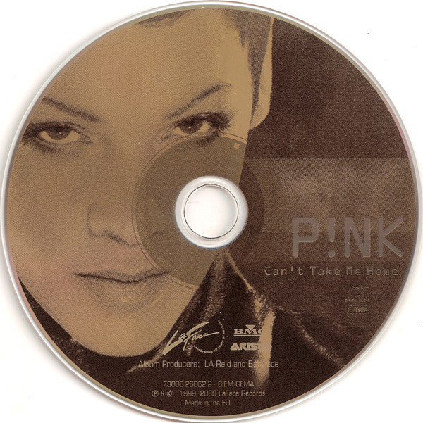 P!NK : Can't Take Me Home (CD, Album)