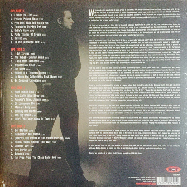 Johnny Cash : The Best Of Johnny Cash (2xLP, Comp, Red)