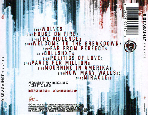 Rise Against : Wolves (CD, Album)