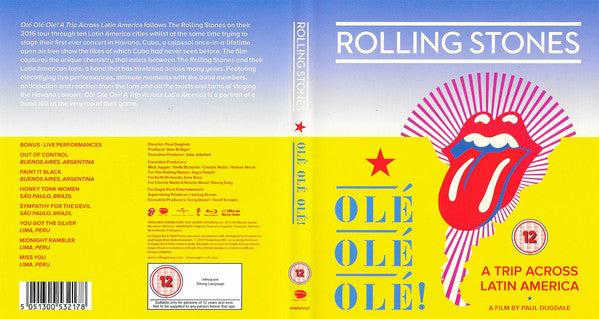 Rolling Stones* : Olé Olé Olé! (A Trip Across Latin America) (Blu-ray, Multichannel)