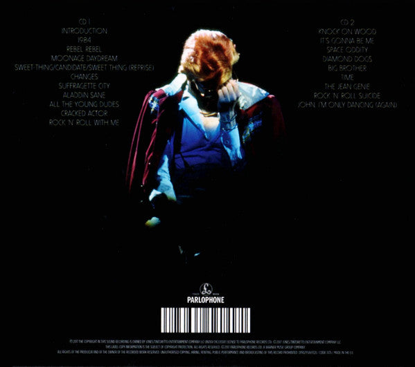 David Bowie : Cracked Actor (Live Los Angeles '74) (2xCD, Album, Ltd)