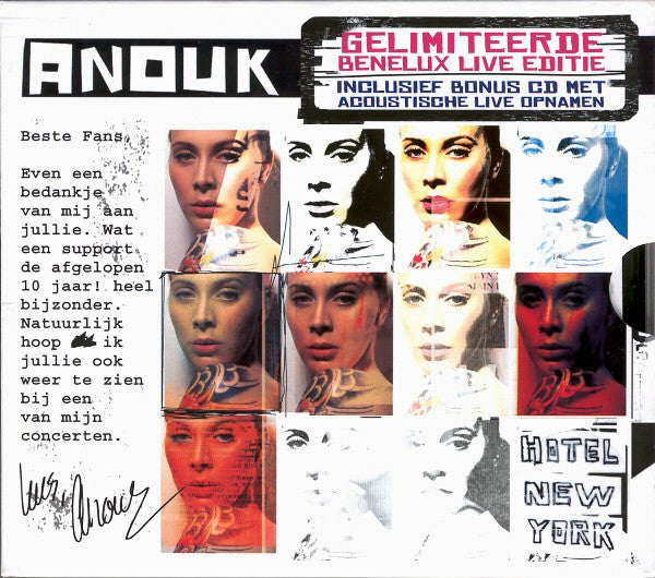 Anouk : Hotel New York (CD, Album, Copy Prot., Enh + CD, Copy Prot., Enh +)