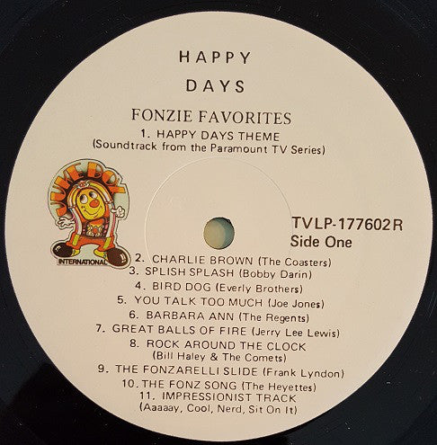 Various : Fonzie Favorites (LP, Album, Comp)