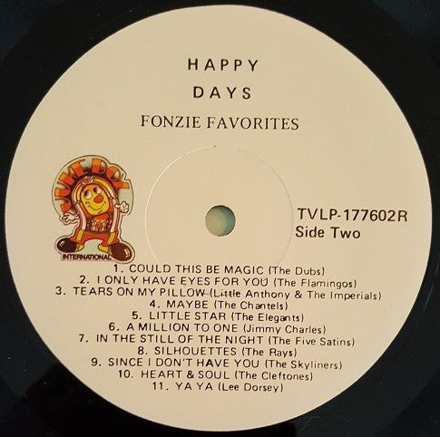 Various : Fonzie Favorites (LP, Album, Comp)