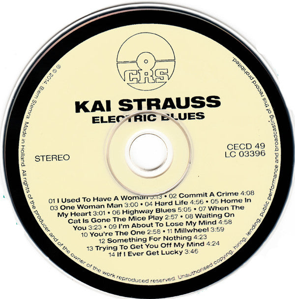 Kai Strauss : Electric Blues (CD, Album)