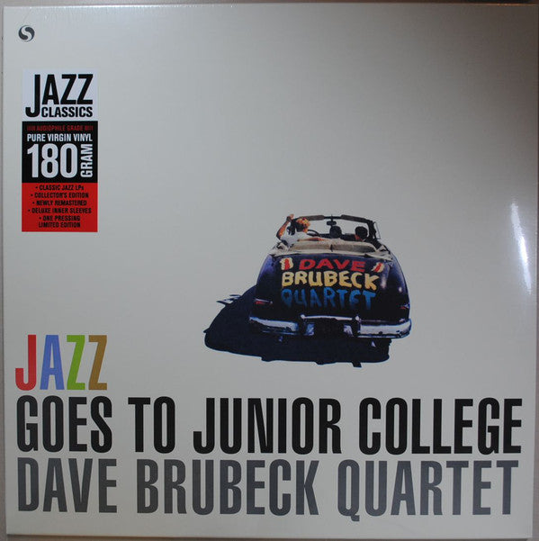 The Dave Brubeck Quartet : Jazz Goes To Junior College (LP, Album, Ltd, RM, 180)