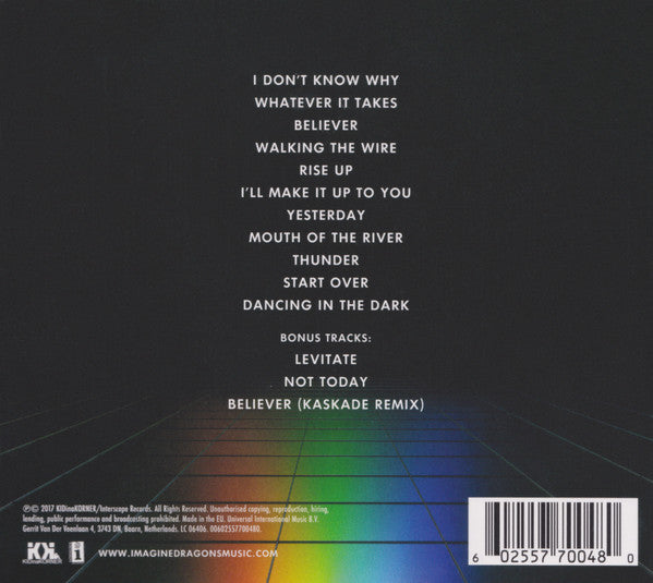 Imagine Dragons : Evolve (CD, Album, Dlx)