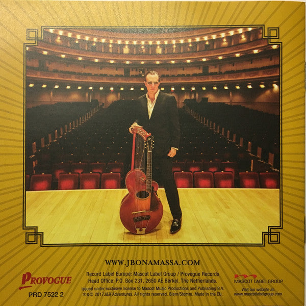 Joe Bonamassa : Live At Carnegie Hall – An Acoustic Evening (2xCD, Album)