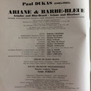 Paul Dukas - Katherine Ciesinski, Mariana Paunova, Gabriel Bacquier, Armin Jordan : Ariane & Barbe-Bleue (3xLP, Album + Box)
