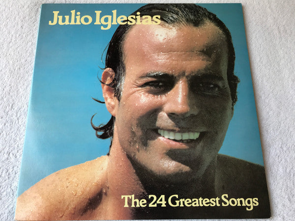 Julio Iglesias : The 24 Greatest Songs (2xLP, Comp, RE, Gat)