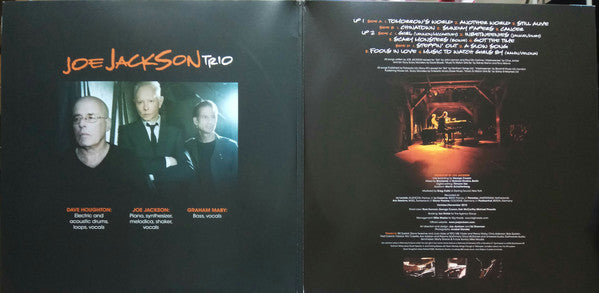 Joe Jackson Trio : Live Music Europe 2010 (2xLP, Album)