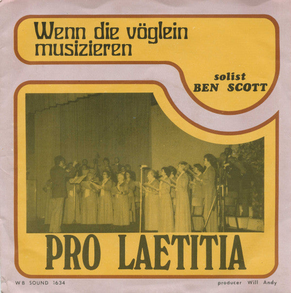 Pro Laetitia : Ave Maria (7", Single)