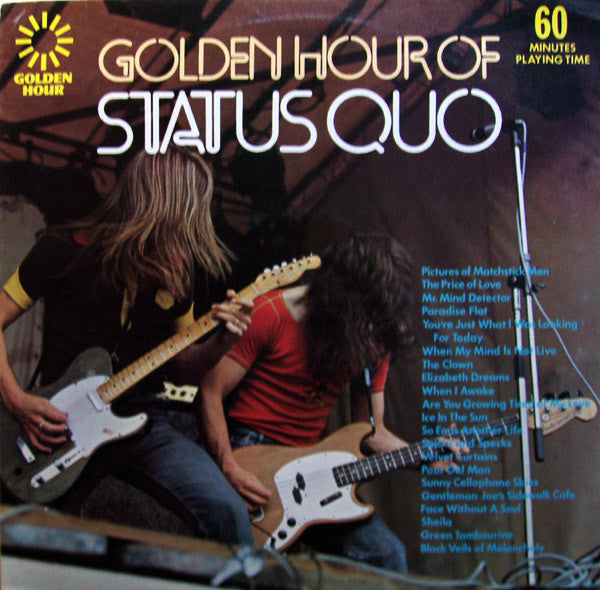 Status Quo : Golden Hour Of Status Quo (LP, Comp)