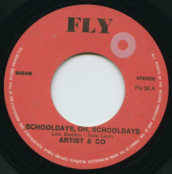 Road (11) : Schooldays, Oh Schooldays (7", Single)