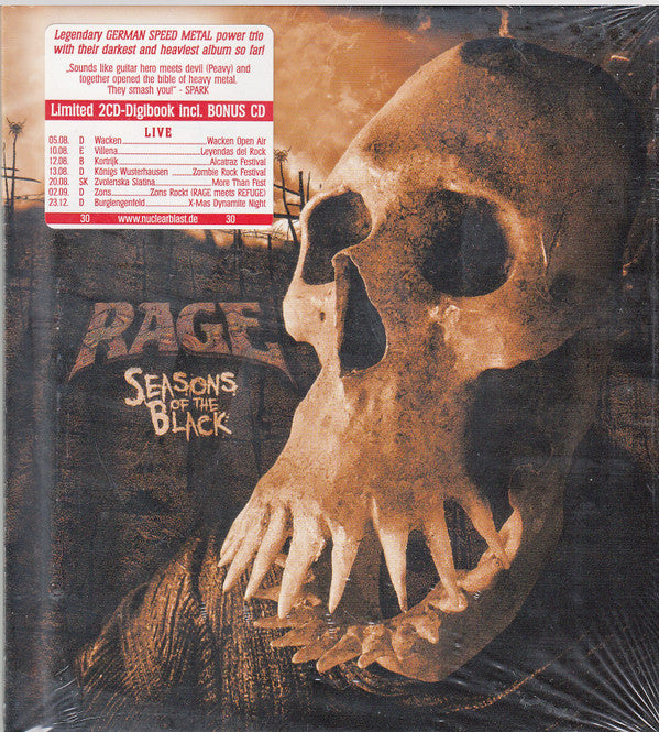 Rage (6) : Seasons Of The Black (CD, Album + CD + Ltd, Dig)