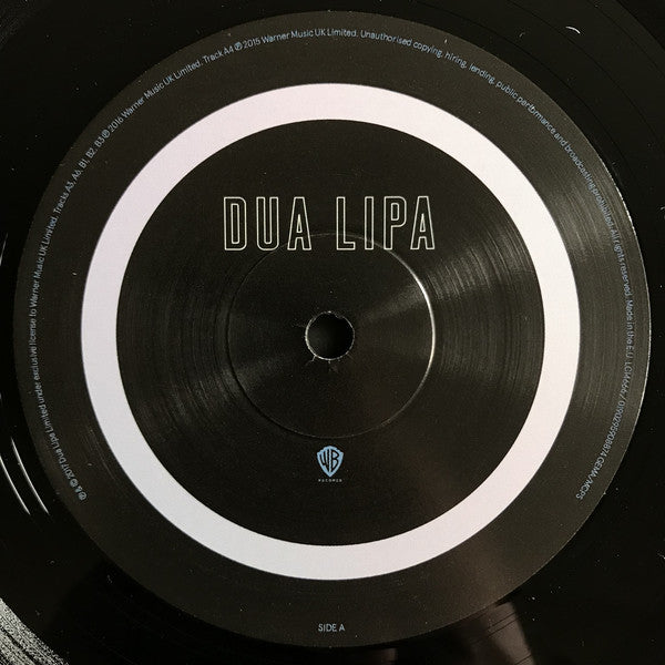 Dua Lipa : Dua Lipa (LP, Album, Gat)