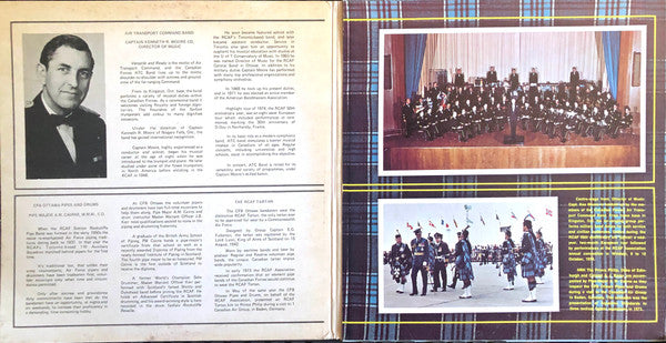 The Royal Canadian Air Force Air Transport Command Band, The Pipes & Drums Of CFB Ottawa : RCAF 50 (LP, Album)