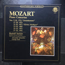 Mozart* - Rudolf Serkin, Marlboro Festival Orchestra, The Columbia Symphony Orchestra*, Alexander Schneider, George Szell : Piano Concertos Nos. 9 (K.271), 17 (K.453) , 21 (K.467) "Elvira Madigan", 23 (K.488), 25 (K.503), 27 (K.595) (3xLP, Mono, RE, RM + Box, Comp)