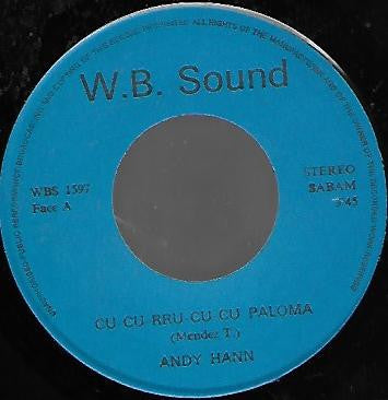 Andy Hann : Cu-Cu-Rru-Cu-Cu Paloma (7", Single)