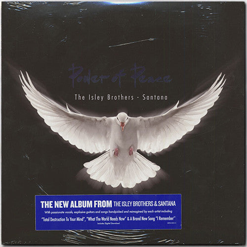 Santana - The Isley Brothers : Power Of Peace (2xLP, Album)