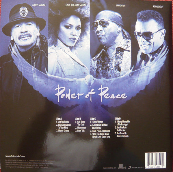 Santana - The Isley Brothers : Power Of Peace (2xLP, Album)