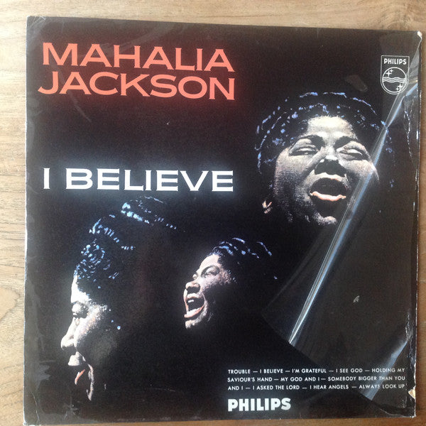 Mahalia Jackson : I Believe (LP, Album, Mono)