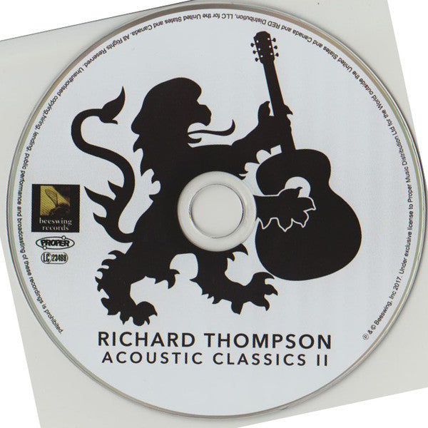 Richard Thompson : Acoustic Classics II (CD, Album)