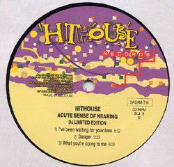 Hithouse : Acute Sense Of Hearing (LP, Ltd)
