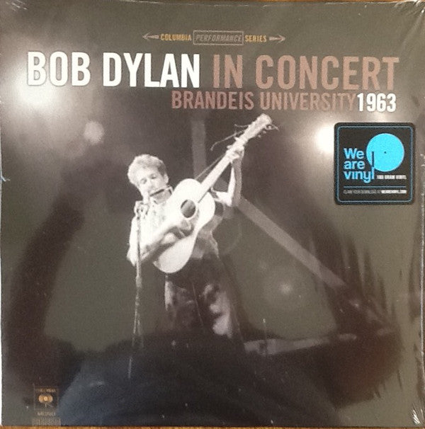 Bob Dylan : Bob Dylan In Concert Brandeis University 1963 (LP, Mono, RE, RP, 180)