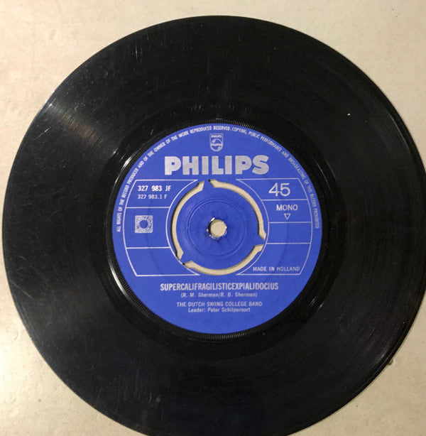 The Dutch Swing College Band : Supercalifragilisticexpialidocius (7", Single)