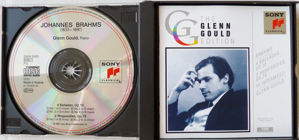 Brahms*, Glenn Gould : 4 Ballades, Op. 10; 2 Rhapsodies, Op. 79; 10 Intermezzi (2xCD, Comp, RE, RM)