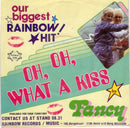 Fancy (6) : Oh, Oh, What A Kiss (7", Single)