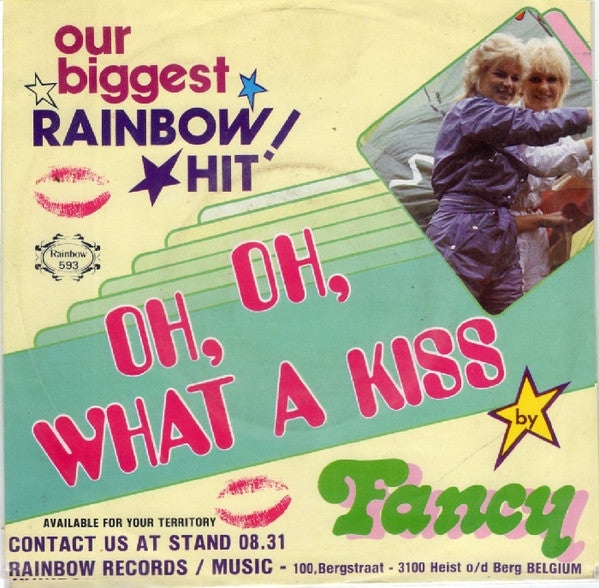 Fancy (6) : Oh, Oh, What A Kiss (7", Single)