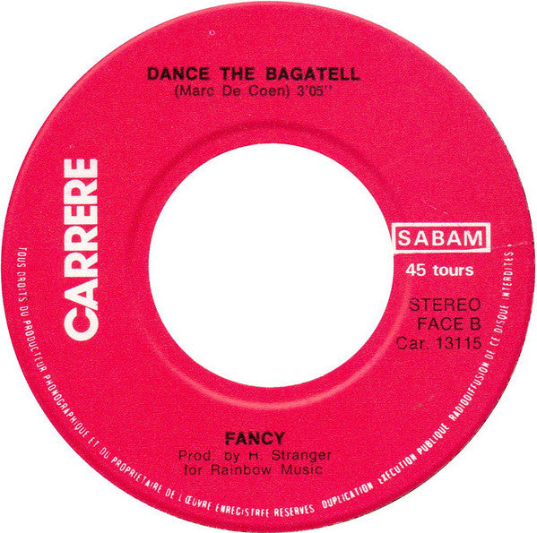 Fancy (6) : Oh, Oh, What A Kiss (7", Single)