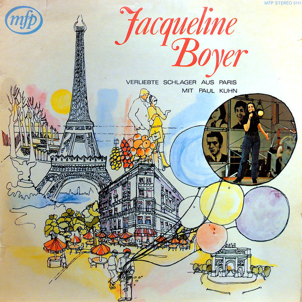 Jacqueline Boyer, Paul Kuhn : Verliebte Schlager Aus Paris (LP, Album)