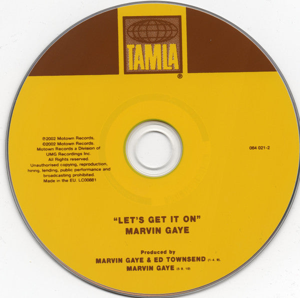 Marvin Gaye : Let's Get It On (CD, Album, RE, RM, RP)