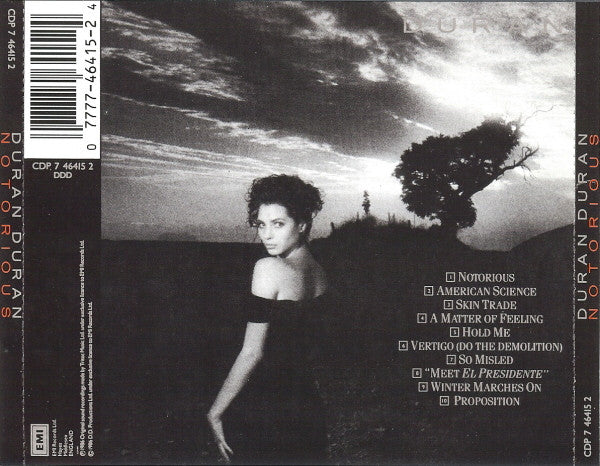 Duran Duran : Notorious (CD, Album)