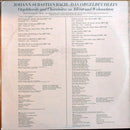 Johann Sebastian Bach, Helmuth Rilling , Orgel Figuralchor Der Gedächtniskirche Stuttgart : Das Orgelbüchlein - Orgelchoräle Und Choralsätze Zu Advent Und Weihnachten (LP)