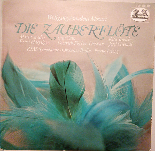 Wolfgang Amadeus Mozart, RIAS Symphonie-Orchester Berlin, Ferenc Fricsay : Die Zauberflöte  (3xLP)