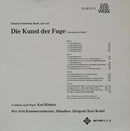 Johann Sebastian Bach, Karl Richter, Orchestre Pro Arte De Munich, Kurt Redel : Die Kunst Der Fuge (2xLP, Album + Box)