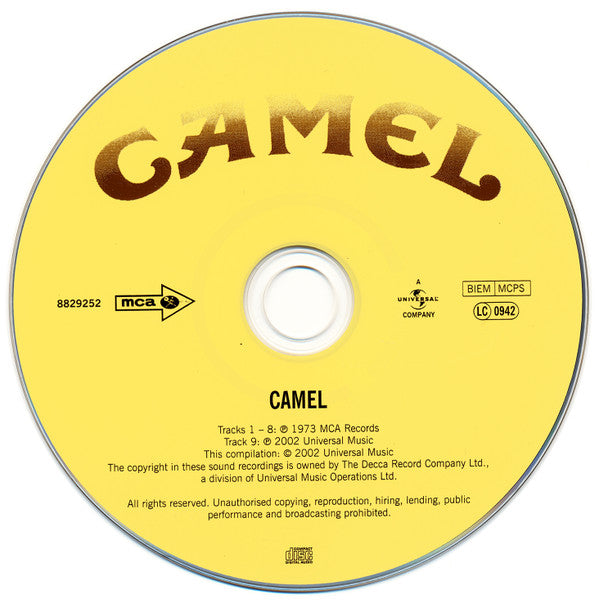 Camel : Camel (CD, Album, RE, RM, RP)