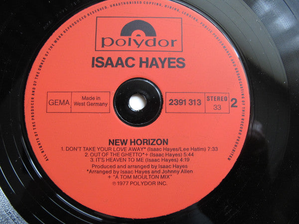 Isaac Hayes : New Horizon (LP, Album)