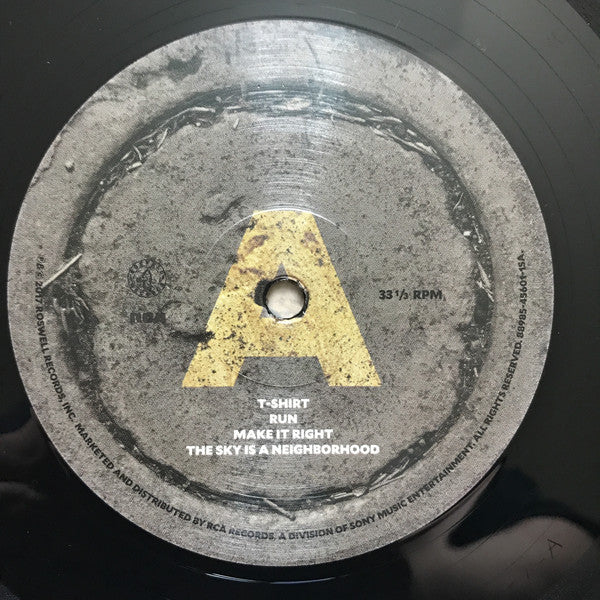 Foo Fighters : Concrete And Gold (LP + LP, S/Sided, Etch + Album)